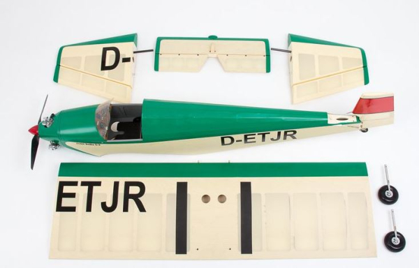 131200 JODEL BeBe D.9 1:3/2,4m Laser-Kit